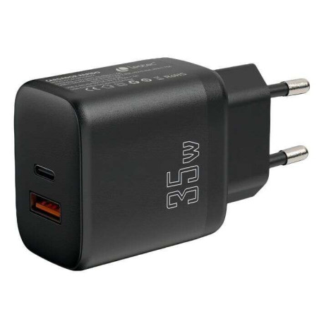 Chargeur pour Smartphone Leotec 35W avec ports USB-C PD 3.0 et USB-A