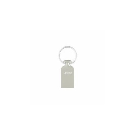 Clé USB Lexar JumpDrive M22 32 Go - Transfert efficace - Design compact et portable - Compatible USB 3.0 et 2.0 - Couleur argent