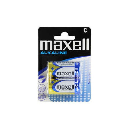 Maxell Pack de 2 Piles Alcalines LR14 C