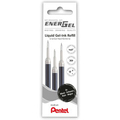 Pack de 12 - Pentel EnerGel