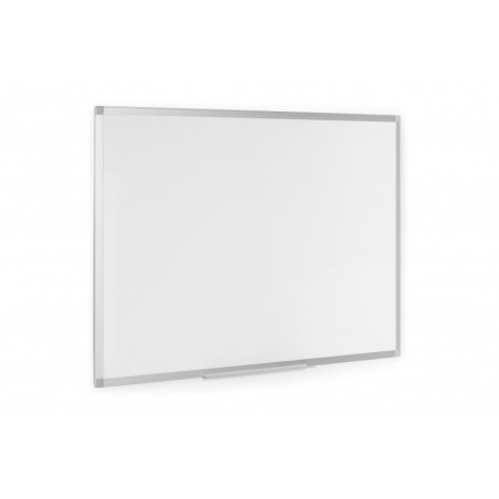 Bi-Office Ayda Tableau blanc double face en mélamine 900 x 600 mm – Permet un placement vertical ou horizontal – Cadre en