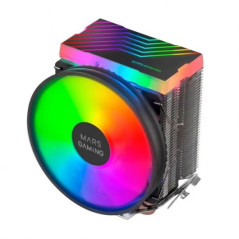 Mars Gaming MCPU33 Double ventilateur CPU 110 mm avec dissipateur thermique à 3 caloducs - Éclairage FRGB