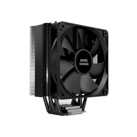Ventilateur CPU Mars Gaming 120 mm avec dissipateur thermique - Jusquà 200 W - Vitesse max 1600 trmin - 6 caloducs