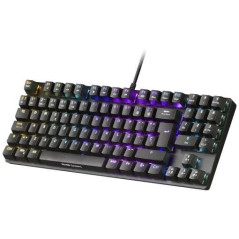Clavier Mécanique USB Mars Gaming MKREVO PRO - Touches Bleues OUTEMU - Antighosting - Eclairage RGB - Câble 150m