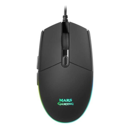 Souris Gaming USB Mars Gaming MMG 3200dpi - 6 Boutons - Eclairage LED RGB - Utilisation droitier - Câble 1,60m