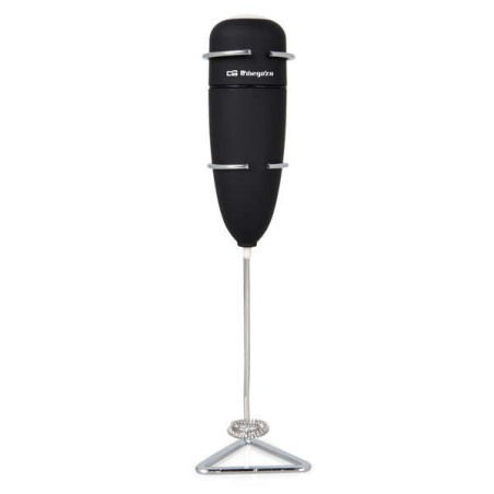 Mélangeur de lait mousseux Orbegozo MN 3800 - Confortable et facile à utiliser - Boîtier doux au toucher - Support inclus