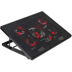 Base de refroidissement pour ordinateur portable Mars Gaming MNBC2 jusquà 173 USB - Inclinaison réglable - 5 ventilateurs