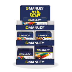 Manley Présentoir de 40 Packs Assortis de Cires Douces - Ligne Soft - Grande Variété de Techniques et d'Applications