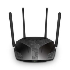 Routeur sans fil Mercusys WiFi 6 Dual Band - 4 Ports 10/100/1000Mbps - 4 Antennes 5dBi - OFDMA, MU-MIMO