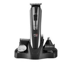 Muvip Tondeuse à cheveux rechargeable multifonction 5 en 1 - 4 têtes pour différentes zones - Lames en acier inoxydable