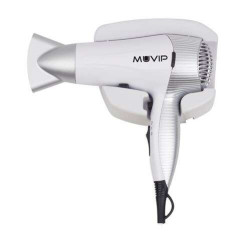 Sèche-Cheveux Muvip 2200W - Moteur DC - Base Murale - 2 Vitesses et 3 Températures - Bouton Air Froid - Câble 1,8 m