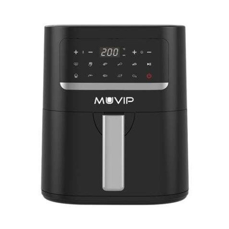 Friteuse à air chaud Muvip 4,5 L 1600 W Écran Tactile - 10 Programmes Préréglés - Cuisine avec 80% de Graisse en Moins