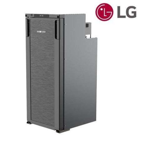 Réfrigérateur Fixe Muvip avec Compresseur LG 90L 80W - Connexion 1224V - Protection Batterie Véhicule - Éclairage LED