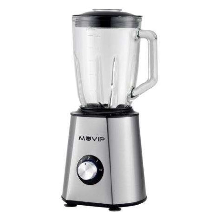 Tasse en verre pour mixeur inoxydable Muvip 1500W 1,5 litres