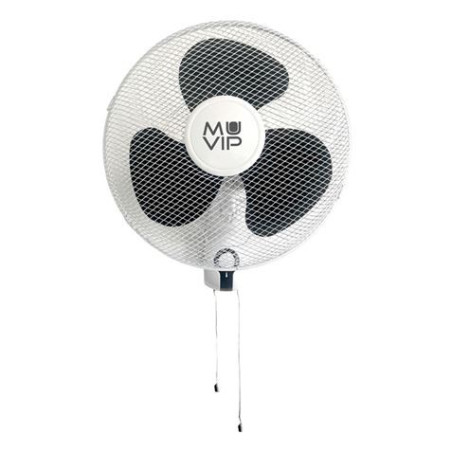 Ventilateur Mural Muvip - 45W - 3 Vitesses - Couleur Blanc