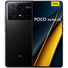 Smartphone Poco X6 Pro 5G Écran AMOLED 6,67" 1,5K - 12 Go - 512 Go - Caméra principale 64MP - Batterie 5000mAh