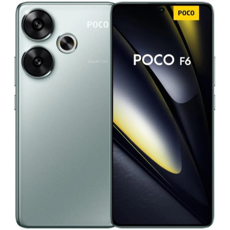 Smartphone Poco F6 5G Écran AMOLED 6,67" - 8 Go - 256 Go - Caméra principale 50MP - Batterie 5000 mAh