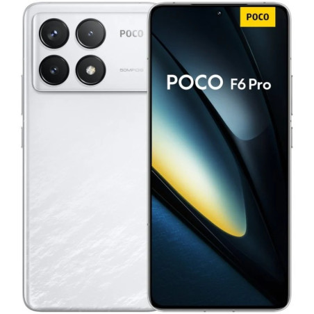 Smartphone Poco F6 Pro 5G Écran AMOLED 6,67" WQHD+ - 12 Go - 512 Go - Caméra principale 50MP - Batterie 5000 mAh