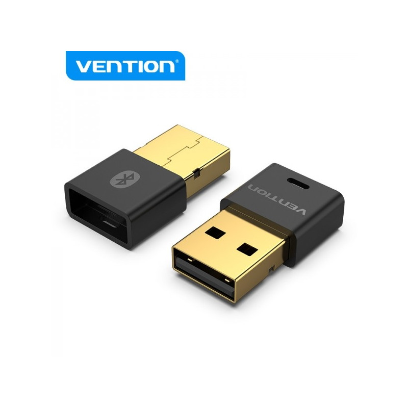 Émetteur et récepteur Bluetooth USB vers MP3 Vention - Noir Émetteur et récepteur Bluetooth USB vers MP3 Vention - Noir