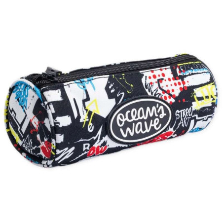 Boitier Rond Oceans Wave Street Art - Grande Amplitude