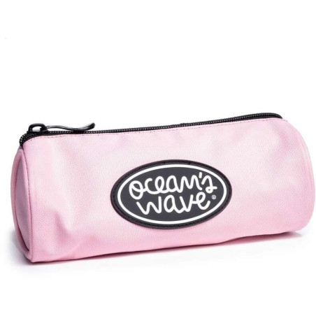 Boitier Rond Oceans Wave - Grand Format - Couleur Rose Pastel