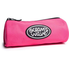 Étui Rond Oceans Wave - Grand Format - Couleur Fuchsia