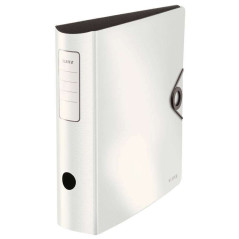 Pack de 5 - Classeur à levier solide Leitz Active - Mécanisme 180°, 75 mm - Capacité 500 feuilles A4 - Fermeture élastique