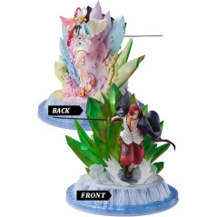 Tamashii Nations Figuarts Zero Extra Battle One Piece Shanks et Uta - Figurine de collection - Hauteur 24cm env.