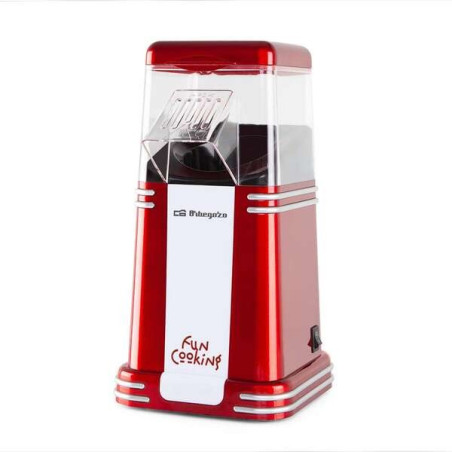 Orbegozo PA 4350 Machine à Popcorn Vintage - Prépare du Popcorn en 3 Minutes - Design Rétro et Sain