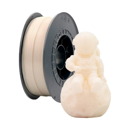 Filament PLA 3D - Diamètre 1,75 mm - Bobine de 1 kg - Couleur Nacre