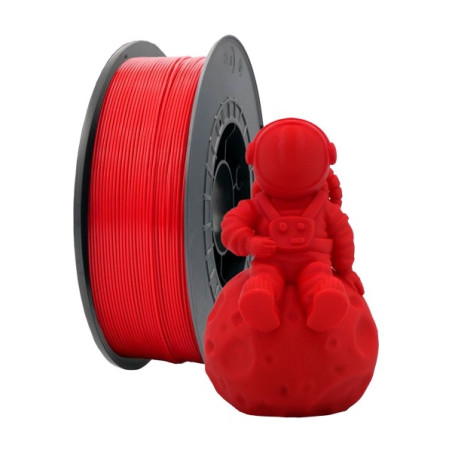 Filament PLA 3D - Diamètre 175 mm - Bobine 1kg - Couleur Rouge