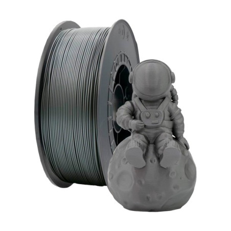 Filament PLA 3D - Diamètre 175 mm - Bobine de 1 kg - Couleur Argent
