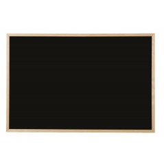 Tableau à craie Bi-Office Basic 400 x 300 mm – Compatible avec les marqueurs à craie traditionnelle et à craie liquide – Cadre