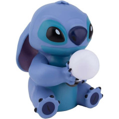 Lampe 3D Paladone Disney Disney Stitch - En PVC - Alimentée par batterie - Taille 15 cm Hauteur env