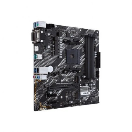 Carte mère Asus Prime B550M-K AMD Dual M2 PCIe 40 Ethernet 1 Go HDMI D-Sub DVI SATA 6 Gbits USB-A 32 Gen 2