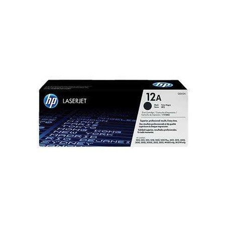 Toner noir authentique HP Q2612A - 12A