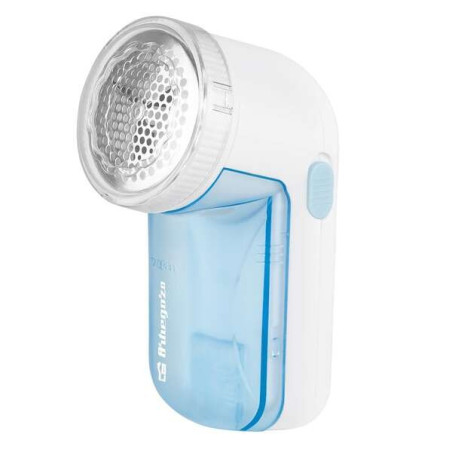 Orbegozo QP 6400 Anti-peluches compact - Sûr - Efficace - Acier inoxydable - Récipient amovible - Diamètre 5 cm - Piles AA