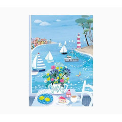 Cahier Pictura A6 - 105x150 mm - Agrafé - 48 pages lignées - Papier certifié FSC