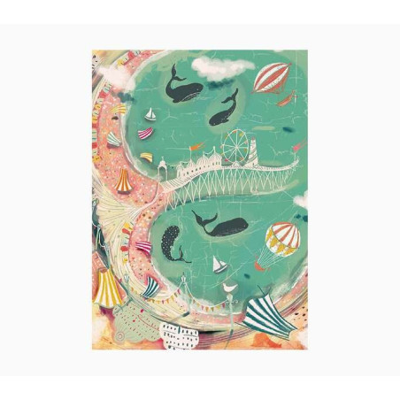 Cahier Pictura A5 - 15x21 cm - 48 pages lignées - Papier certifié FSC