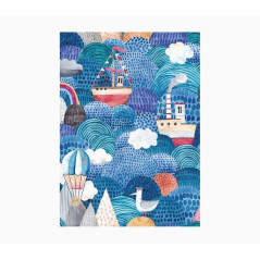 Cahier Pictura A5 - 15x21 cm - 48 pages lignées - Papier certifié FSC