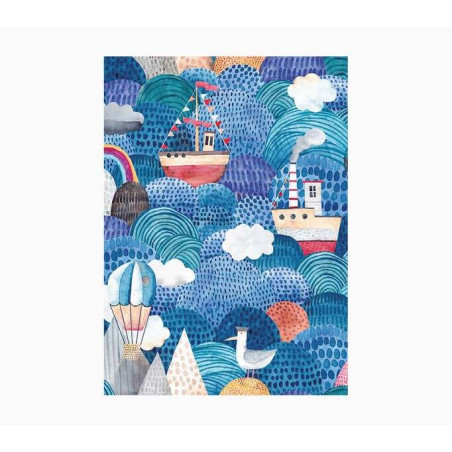 Cahier Pictura A5 - 15x21 cm - 48 pages lignées - Papier certifié FSC