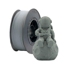 Filament PLA 3D - Diamètre 175 mm - Bobine 1kg - Couleur Gris