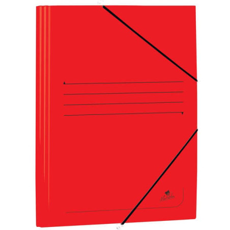 Pack de 20 - Chemise en Carton Enduit Mariola avec Rabats Folio 500gr/m2 - Dimensions 34x25x1cm