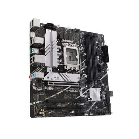 Asus Prime B760M-A D4 CSM Carte mère Intel LGA1700 4x DDR4 - HDMI, M.2, PCIe3.0, 4x Sata III, USB 3.2, MicroATX