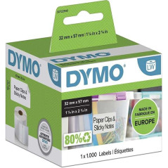 Dymo LW 11354 Étiquettes autocollantes multifonctions originales - 57x32 mm - 1000 unités - S0722540