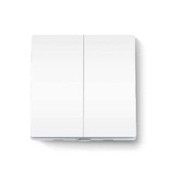 TP-Link Tapo S220 Double WiFi Smart Light Switch - Contrôle par application - Commande vocale - Programmation programmable