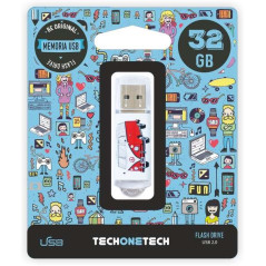 TechOneTech Camper Van Clé USB 20 32 Go Pendrive