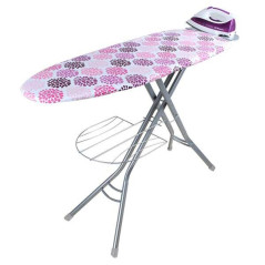Table à repasser Orbegozo TP 3500 pratique et confortable - Grille en acier résistante - Hauteur réglable jusqu'à 93 cm