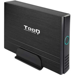 Boîtier de disque dur externe Tooq 35 SATAIDE USB 20 avec support - Noir