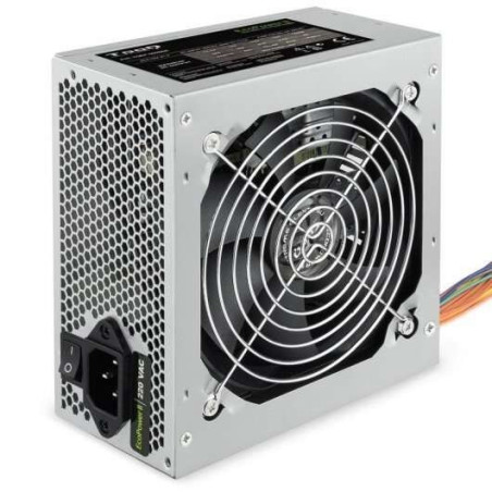Alimentation Tooq Ecopower II 500W ATX 13 12V - PFC Actif - Ventilateur Silencieux 120mm
